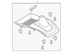 Genuine Nissan Finish Panel 96941-6FP4C New. Price: $251.13.
