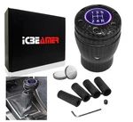 Jdm 100% Real Carbon Fiber Manual Shifter Gear Knob Led Purple Light X108 New. Price: $32.99.