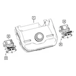 For Jeep Wagoneer 2022-2025 68445176AF Automatic Transmission Shift Lever New. Price: $109.35.