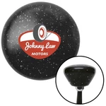 Johnny Law Motors Logo Black Retro Metal Flake Shift Knob W/ M16X1.5 Insert New. Price: $89.95.