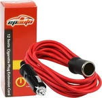 Epauto 12V 12' Foot Heavy Duty Extension Cord With Cigarette Lighter Black New. Price: $22.85.