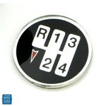 70-81 Firebird / Ta Shifter Knob 4 Speed Pattern Lucite Emblem With Chrome Edge New. Price: $18.99.