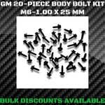 1984+ Corvette C4 C5 C6 C7 Z06 ZR1 Engine Bay Front End Kit Metric 10MM Bolts Gm New. Price: $14.36.