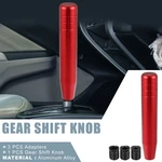 Car Auto Gear Shift Knob W/ 3 Threaded Adapters 7 Inch Lever Cover Head Red New. Price: $16.49.