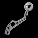 Fits 79-04 Ford Mustang Satin Billet Trick Stick Shifter Arm & Knob Kit New. Price: $69.99.
