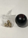 Dewhel Black/red Inlay 5 Speed Japanese Manual Shift Knob Weighted Open Box. Price: $24.99.
