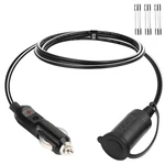 14AWG Premium Pure Copper 12V 24V Car Cigarette Lighter Socket Extension Cord, New. Price: $18.15.