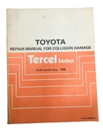 Toyota Tercel 1986 Oem Shop Collision Repair Manual EL31 Sedan Used. Price: $44.99.