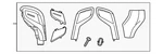 Genuine Bmw Repair Kit 61-31-5-A44-122 New. Price: $128.85.