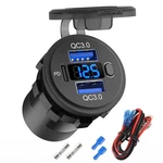 Hapytrip 12 Volt Usb Outlet Dual Quick Charge Port And PD3.0 Pack Of One New. Price: $21.61.