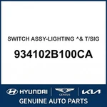 2006-2009 Hyundai Santa Fe Switch Assembly-lighting & T/sig Oem New 934102B100CA. Price: $150.81.