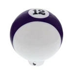United Pacific Purple Striped #12 Pool Ball Gearshift Knob Manual Transmission New. Price: $21.98.