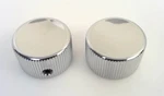 True Custom Shop Lennon Burns Style Polished Chrome Aluminum Control Knobs 1/4" New. Price: $19.97.