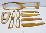 03-08 Oem Jaguar S-type X200 Front Rear Dashboard Center Wood Trim Set Note* Used. Price: $148.00.