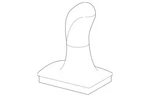 Genuine Mercedes-benz Handle 230-267-64-10-7F05 New. Price: $387.40.