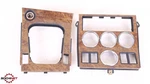 Bmw Z3 Roadster Center Console Trim Shifter Bezel Cover Woodgrain Set 96-99 Oem Used. Price: $145.00.