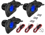 Daiertek 12V Car Cigarette Lighter Socket 29MM Cut-out Diameter, Blue Led New. Price: $21.66.
