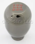 Nrg / Shifter Gear Knob Black Chrome Heavy Weight 5 Speed For Honda New. Price: $52.06.