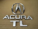 Free Shipping 04 05 06 07 08 Acura Tl Oem Chrome Rear Emblem Badge Set Used. Price: $22.99.