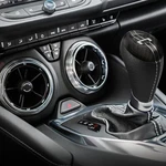 6TH Gen Camaro Shift Knob Carbon Fiber Style With Light Grey Stitch Automatic New. Price: $115.99.