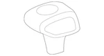 Genuine Mercedes-benz Selector Lever Knob 218-260-00-00-9E38 New. Price: $492.84.