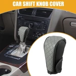 Universal Car Shift Knob Cover Automatic Gear Protector Black Gray New. Price: $13.49.