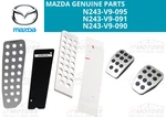 Mazda Genuine Rhd MX-5 Miata Roadster ND5RC 6SPEED Manual Aluminum Pedal Set New. Price: $233.25.