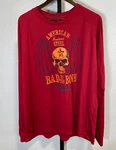 Solar Gear Mens American Custom Steel Bad The Bone Long Sleeve Shirt Xxl Red Pre-owned. Price: $29.99.