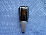 2007 2008 Acura Tl Type Leather Shift Knob With Carbon Fiber Center Used. Price: $34.95.