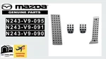 Mazda Oem MX-5 Miata ND5RC 6-SPEED Manual Aluminum Pedal Set For Roadster Jdm New. Price: $198.62.