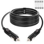 Charger Cord 20A 14 Awg Male 10FT 3.05M Led Indicator Fuse New. Price: $19.39.