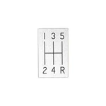Silver Sport Transmissions 5 Speed Shift Pattern Plate For 1963 1967 Chevy New. Price: $19.95.