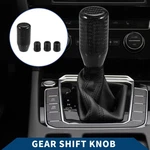 7CM Automatic And Manual Universal Shift Knob With 3 Adapter Resin Black Set New. Price: $19.51.