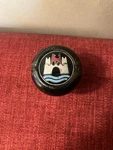 Volkswagen Wolfsburg Vw Beetle Leather Wrapped Gearshift Knob Original Oem Used. Price: $35.00.