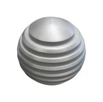 Lokar SK-6918 Shifter Knob Venetian 3/8-16 And 3/8-24 Thread Aluminum New. Price: $51.95.