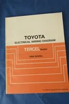 1988 Toyota Tercel Sedan EL31 Service Repair Workshop Manual Oem EWD031U Used. Price: $14.95.