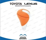 Lexus Is-f 2010-12 Genuine Orange Leather & Chrome Shift Knob 33504-53100-E0 Oem New. Price: $85.00.