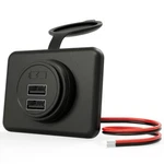Rv Usb Outlet YM1236 Panel Dual Port Charger Receptacle 12V24V Car Femal New. Price: $19.90.