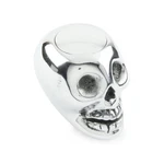 Lokar SK-6861 Skull Shifter Knob W/plain Button, Polished New. Price: $124.95.