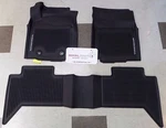 Toyota Tacoma 18-23 Double Cab Manual All Weather Floor Liners Genuine Oem New. Price: $204.12.