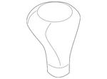 Genuine Bmw Shift Knob 25-12-7-525-053 New. Price: $173.85.