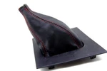 Manual Shifter Boot Cover Pvc Leather Ford Mustang 87-93 Red Stitch New. Price: $44.99.