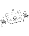 Genuine Mopar Terrain Select Switch 68445176AF New. Price: $103.19.