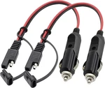 Sae Cigarette Lighter Charger CABLE,16AWG 12V 0.3M-MALE-2PACK New. Price: $13.35.