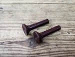 1960'S Buick Olds Pontiac Chevy Maroon Door Panel Lock Stem Pull Knobs Oem Gm Used. Price: $22.50.