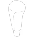 Genuine Mazda Knob BBM5-46-030 New. Price: $387.39.