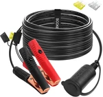 12FT/3.66M 14AWG 20A 12V 24V Female Car Cigarette Lighter Socket To Battery Alli New. Price: $22.09.