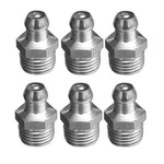 6 Pieces Metric Grease Fitting M10X1.5 Zerk Nipple Steel Straight L-gn New. Price: $14.98.