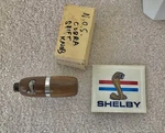 Nos Shelby Gt S2MSCS-7213-A 68-70 Autosport 112 Cobra Walnut T-bar Knob Tie-tac Used. Price: $3469.00.