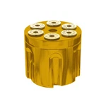 United Pacific 70864 Gearshift Knob Electric Yellow, Aluminum, Screw On, For 13/ New. Price: $64.17.